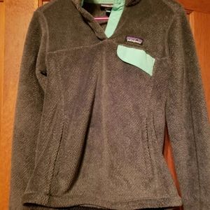Patagonia gray fleece small